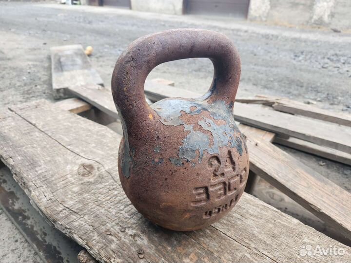 Гиря 24 кг тренировочная