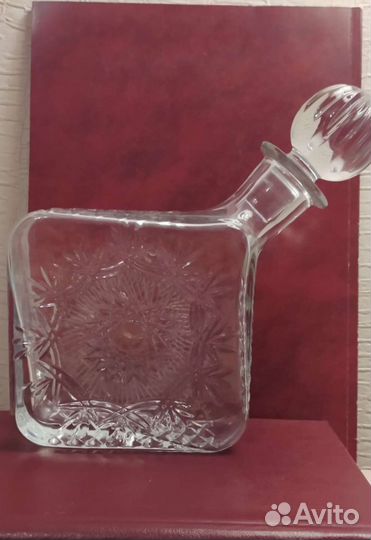 Рюмки+штоф. Хрусталь