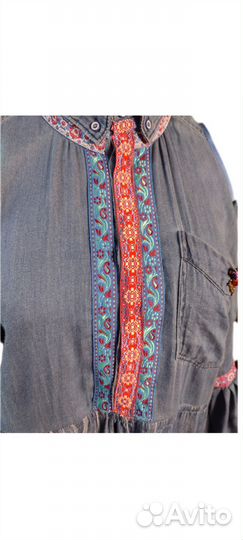 Платье в стиле бохо 54-56, Италия