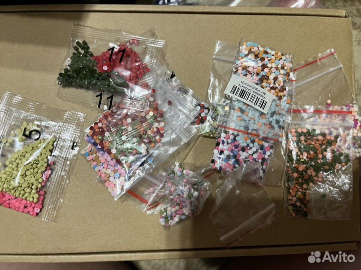 Алмазная мозаика материалы