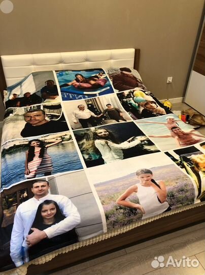 Плед с фото 200х150см