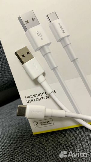 Кабель type-C для быстрой зарядки