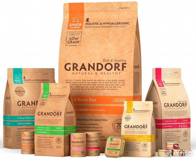 Корм для кошек и собак Grandorf (Грандорф)