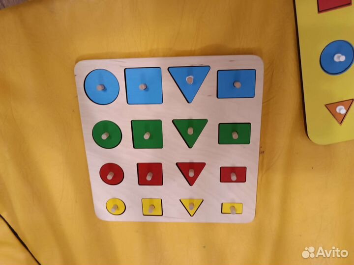 Развивающие деревянные игрушки