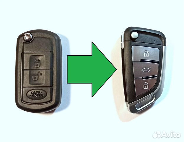 Ключ зажигания Range Rover Vogue 2006 - 09 Апгрейд