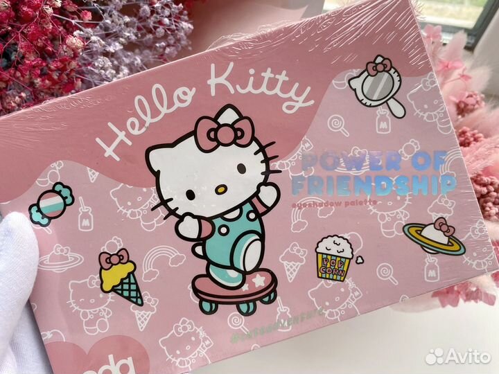Палетка теней Soda Hello Kitty