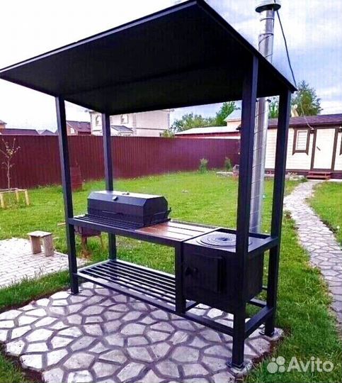 Мангал лофт