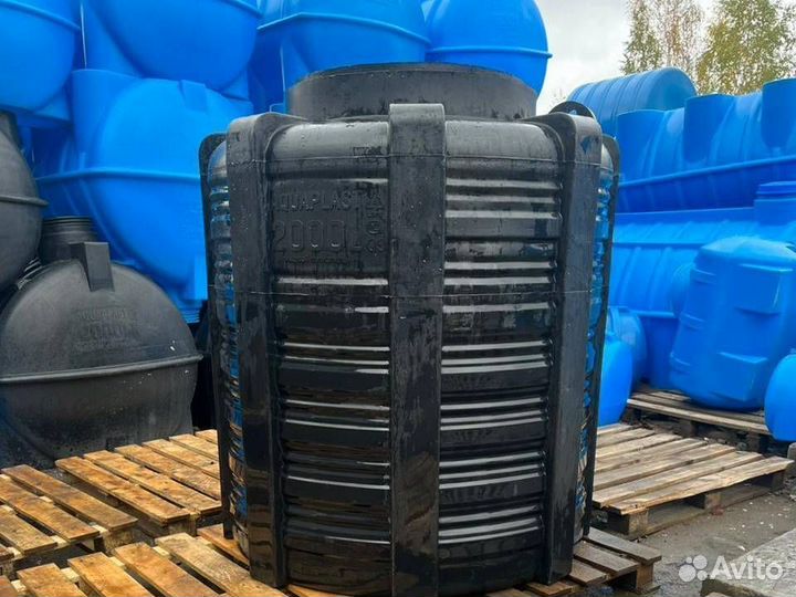 Резервуар пластиковый 2 тонны подземный
