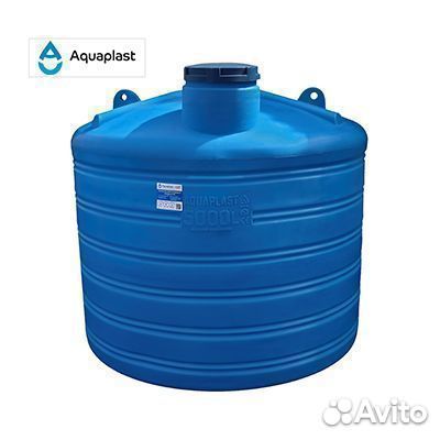 Емкость пластиковая 5 м3 для сыпучих продуктов (ве