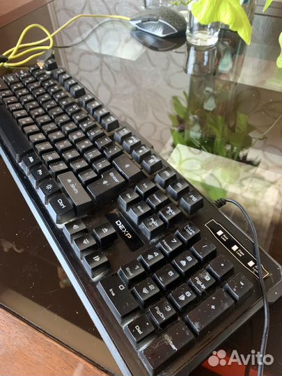 Проводная клавиатура. dexp бу