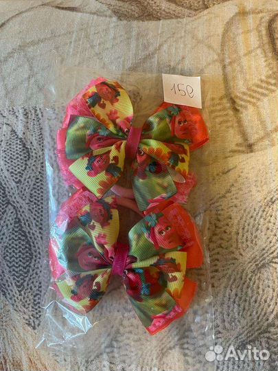 Резиночки для волос ручной работы