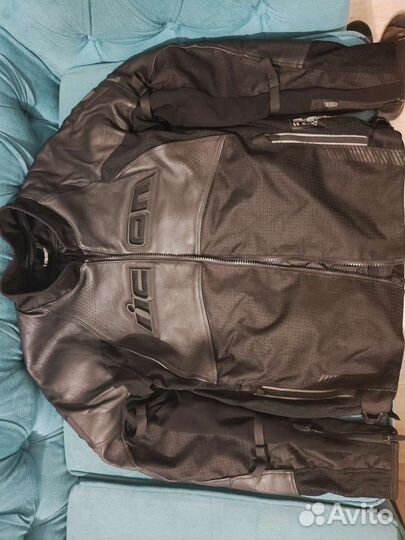 Мотокуртка Icon contra 2 leather perforated jacket