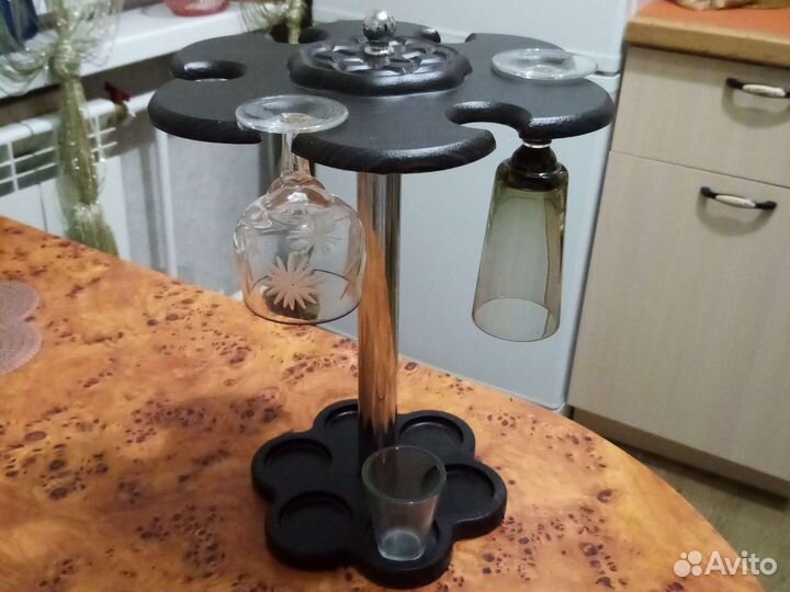 Подставка для рюмок и фужеров, новая