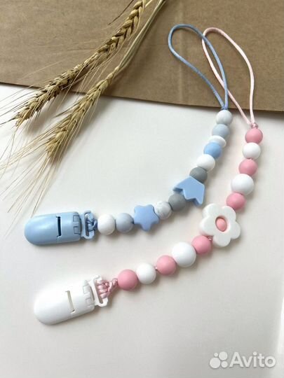 Держатель для пустышки, соски, грызунка