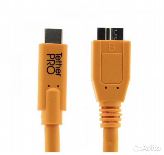 Кабель tether tools USB-C to 3.0 Micro-B 4,6 м