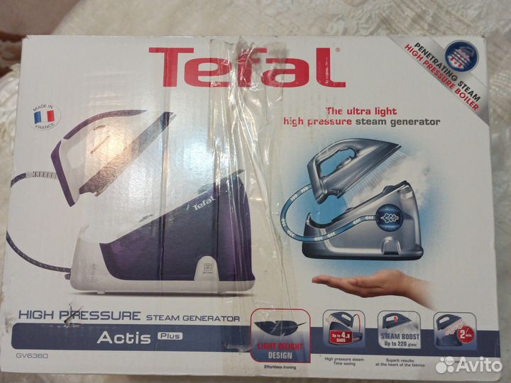 Утюг с парогенератором Tefal