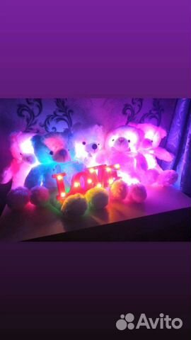 Мягкие светодиодные игрушки