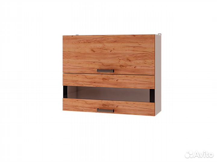 Кухня Крафт шкаф 8 В3 корпус белый, фасад 8В3