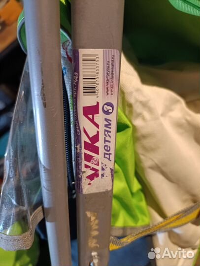 Санки коляска ника kids