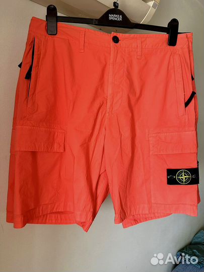 Шорты Stone Island Cotton Cargo Shorts