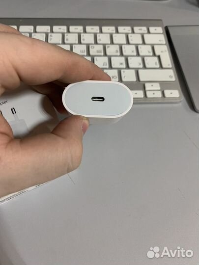 Блок питания Apple 20w USB-C премиум качество