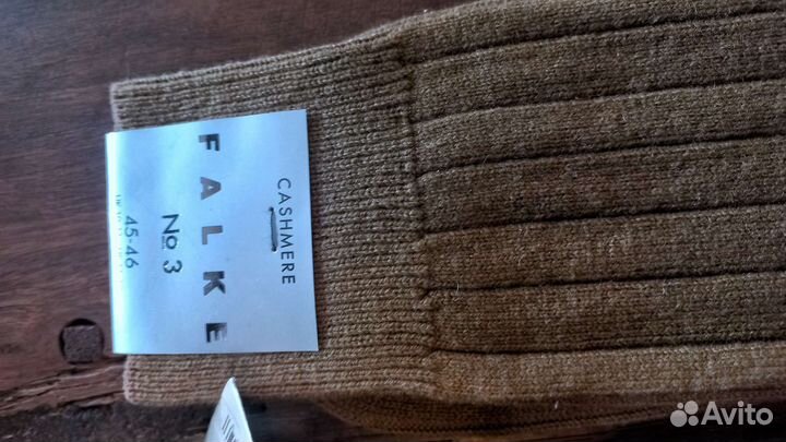 Кашемировые носки Falke, Pantherella, пух яка, 45р