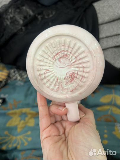 Кружка розовая