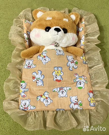 Уточка и собачка Лалафанфан, одежда и спальник