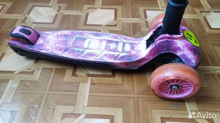 Самокат детский трехколесный бу