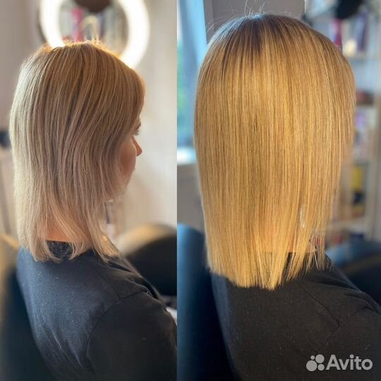 Кератиновое выпрямление волос Ботокс