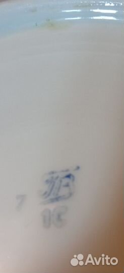 Тарелка Красная Шапочка начало 20 века