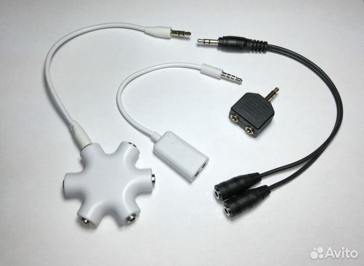 Аудио разветвители сплиттера mini jack 3.5