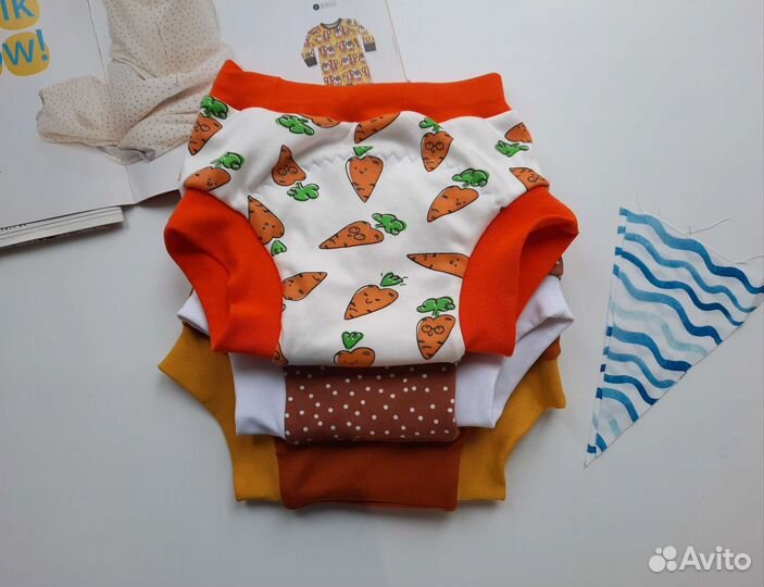 Многоразовые трусики для яслей садика