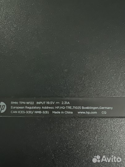 Ноутбук hp 17 дюймов