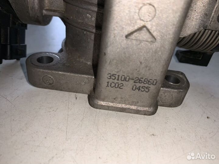 Заслонка дроссельная Kia Rio 2 2005-2011г