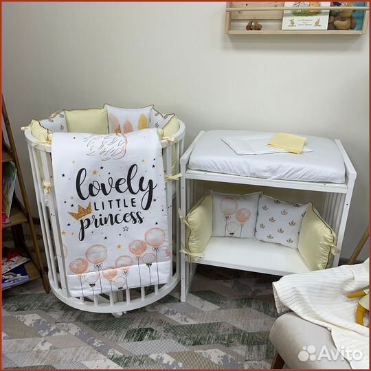 Бортики в детскую кроватку