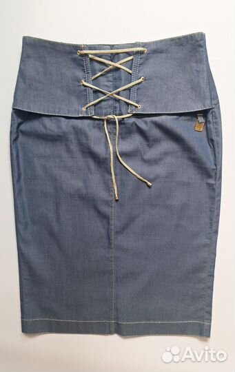 Юбка-карандаш RoccoBarocco,р.46,офисная сирена