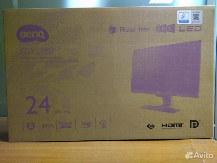 Новый Монитор BenQ GW2480, 23.8