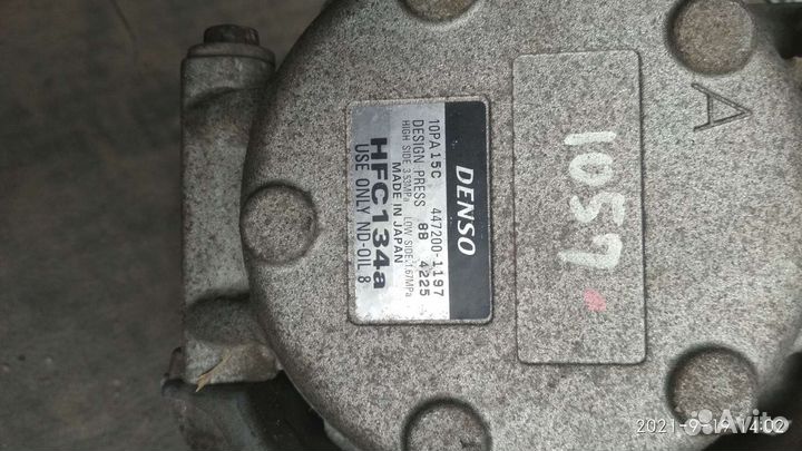 Компрессор кондиционера Toyota Carina AT212