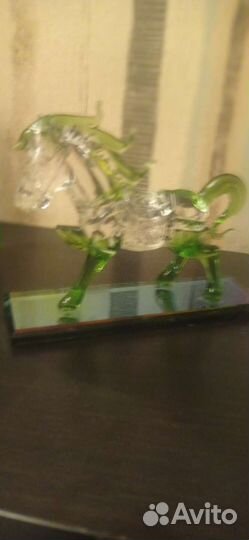 Статуэтка Лошадка стекло