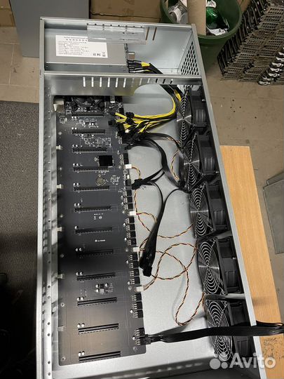 Корпус для майнинга 12 карт новые