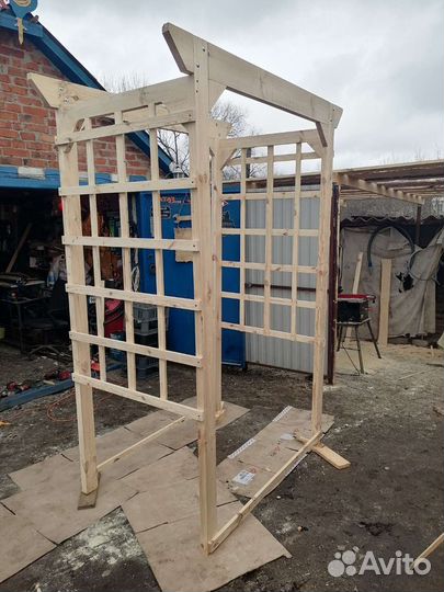 Арка - перголла садовая деревянная