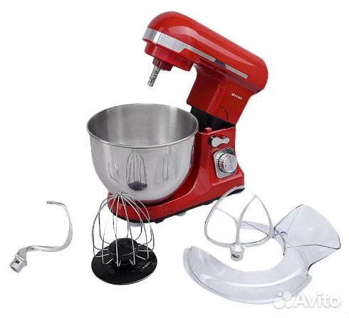 Миксер Kitfort KT-1324-1, красный, новый