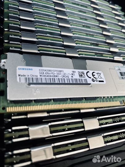 Оперативная Ecc Reg ddr4 HP 64 Gb 2400Mhz