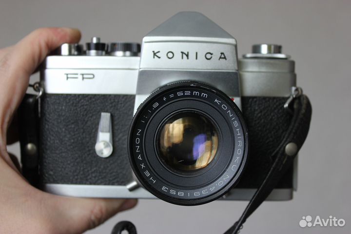 Konica FP (Japan) 1963 года + Hexanon 52mm f/1.8