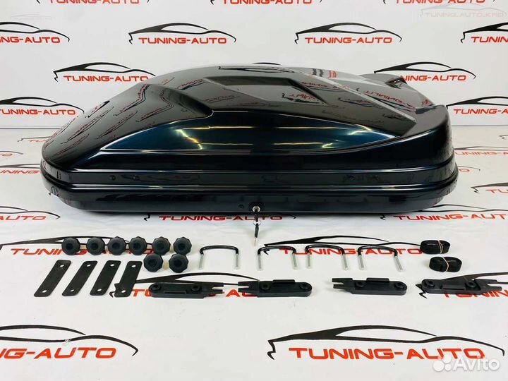 Бокс на крышу багажник кунг D6363