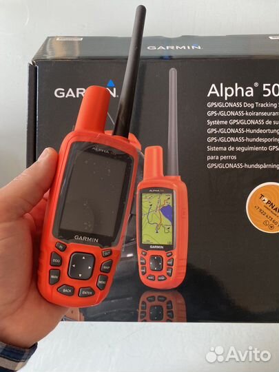 Навигатор garmin alpha 50, без ошейника, rus