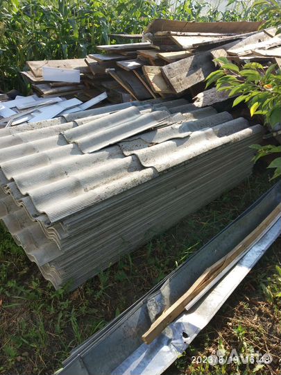 Шифер б/у 7валновый