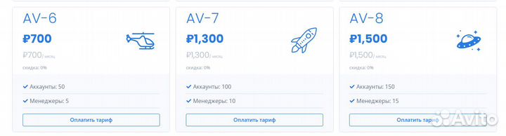 Чат бот Авито