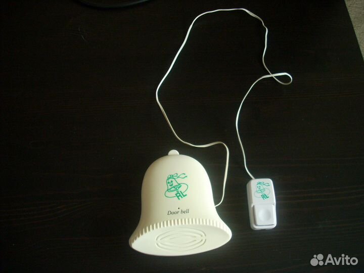 Звонок проводной на батарейках (Тип аа) с кнопкой